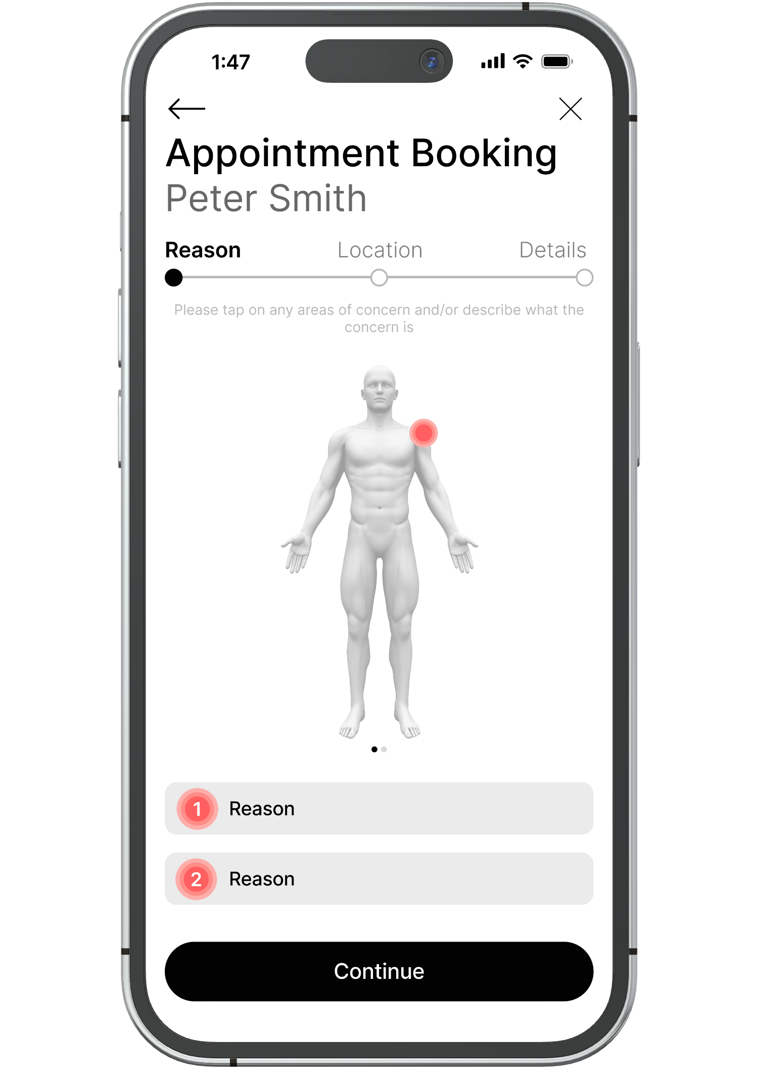 Interactive Body Mapping